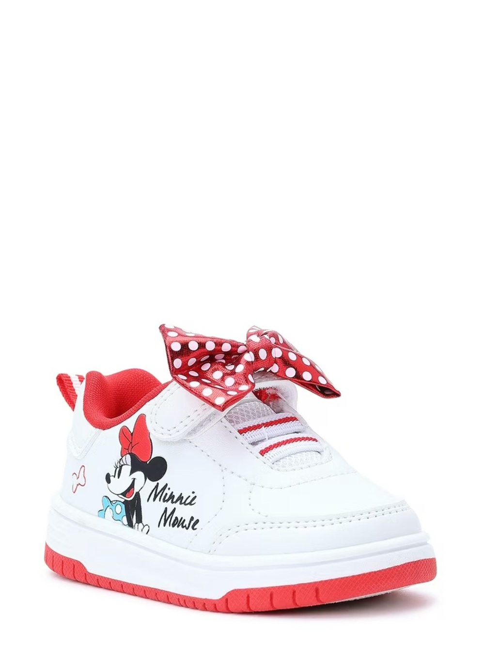 Disney Minnie Mouse Baby Girl Bow Sneakers (6)